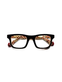 Etnia Barcelona - BRUTAL NO.09 Acetate Square Black Eyeglass Frames For Unisex-EBBRUTA951OBK5122 (51)