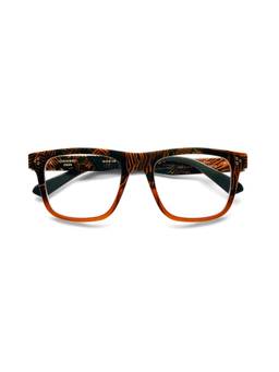 Etnia Barcelona - CONNERY Acetate Square Brown Eyeglass Frames For Unisex-EBCONNER53OGRBR5320 (53)