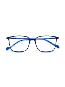 Etnia Barcelona - ULTRALIGHT 10 Acetate Square Blue Eyeglass Frames For Unisex-EBLIGH1055OBL5515 (55)