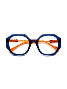 Etnia Barcelona - ORION Acetate Round Blue Eyeglass Frames For Unisex-EBORION51OBLOG5122 (51)