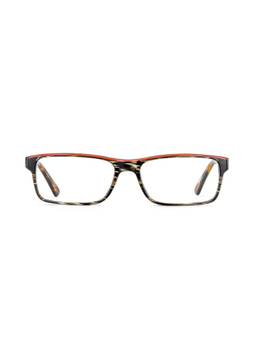 Etnia Barcelona - HENDERSON Acetate Rectangle Black Eyeglass Frames For Unisex-HENDERSONBKOG55O (55)