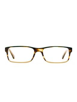 Etnia Barcelona - HENDERSON Acetate Rectangle Brown Eyeglass Frames For Unisex-HENDERSONHVBR55O (55)