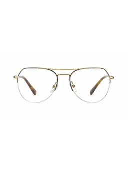 Etnia Barcelona - JOSHUA TREE Metal Aviator Brown Eyeglass Frames For Unisex-JOSHUATREEHVGD54O (54)