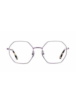 Etnia Barcelona - MELROSE AVENUE Metal Hexagon Purple Eyeglass Frames For Women-MELROSEAVPUHV52O (52)