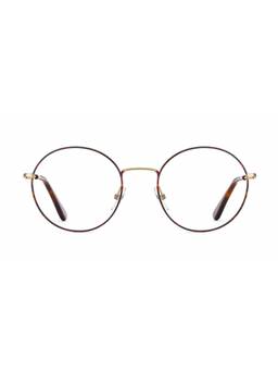 Etnia Barcelona - PALM SPRINGS Metal Round Brown Eyeglass Frames For Women-PALMSPRINGGDHVV53O (53)
