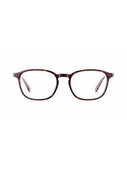 Etnia Barcelona - REDWOOD Acetate Square Brown Eyeglass Frames For Women-REDWOODHVRD50O (50)