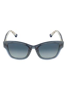 Etnia Barcelona - SANTORINI Acetate Butterfly Grey Sunglasses For Women-SANTORINIBLWH53S (53)