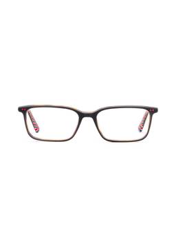 Etnia Barcelona - TRAVIS Acetate Rectangle Brown Eyeglass Frames For Men-TRAVISBKHV54O (54)