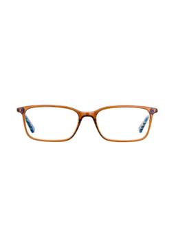 Etnia Barcelona - TRAVIS Acetate Rectangle Brown Eyeglass Frames For Men-TRAVISBRHV54O (54)