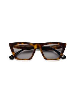 Etnia Barcelona - WALO 2 Acetate Cat Eye Grey Sunglasses For Women-WALO2HVBK54S (54)