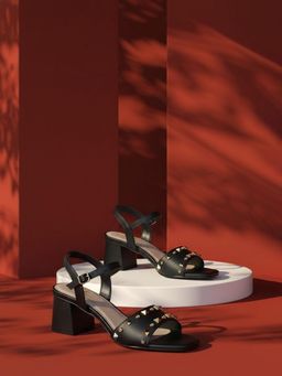 London Rag - Women Black Block Heels