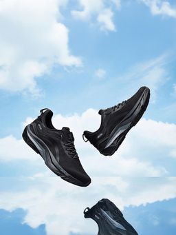 Yoho - Men Black PitStop 1100 Walking Shoes
