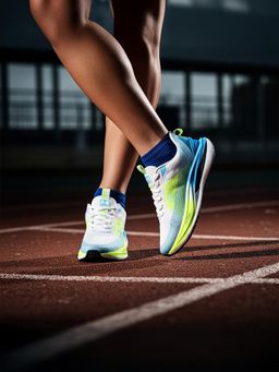 Yoho - Men White Catapult with CarbonBurst SP Walking Shoes