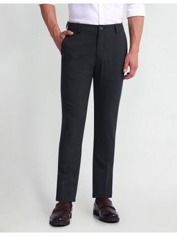 Arrow Newyork - Grey Smart Flex Comfortable Fit Trouser