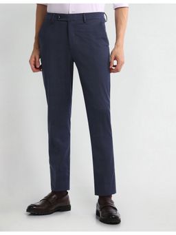 Arrow - Blue Smart Flex Comfortable Trouser