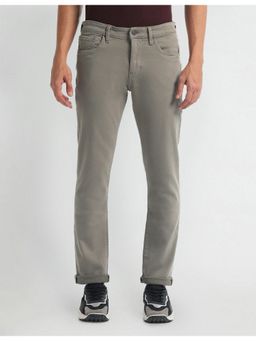 Arrow Sports - Grey Jameson Comfortable Fit Solid Jeans