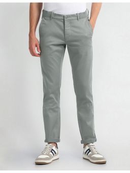 Arrow Sports - Green Mid Rise Autoflex Trouser