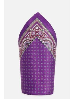 Allen Solly - Mens Purple Party Pocket Square
