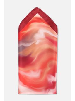 Allen Solly - Mens Red Party Pocket Square