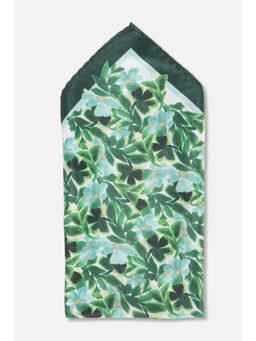 Allen Solly - Mens Green Party Pocket Square