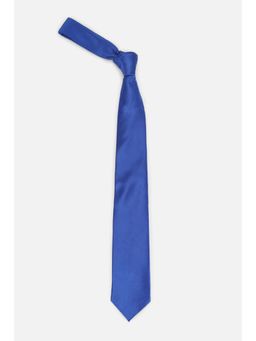 Allen Solly - Mens Blue Textured Formal Tie