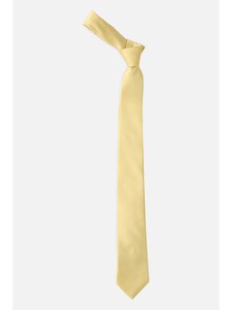 Allen Solly - Mens Yellow Solid Casual Tie