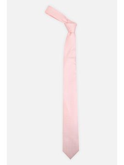 Louis Philippe - Mens Pink Textured Tie