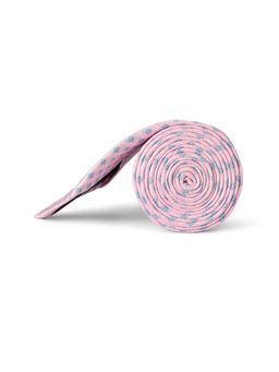 Peter England - Mens Pink Textured Tie