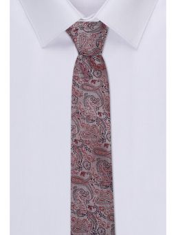 Peter England - Mens Pink Embroidered Tie
