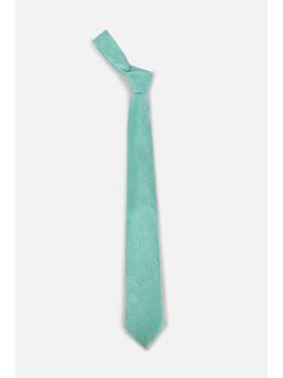 Van Heusen - Mens Green Embroidered Tie