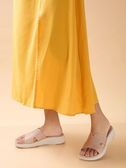 ROCIA - By Regal Pink Women Comfort Diamond Studded Stylish Sandals