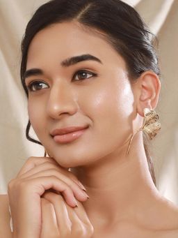 Aatmana - Rose Gold Plated Contemporary Drops (Pack of 2)