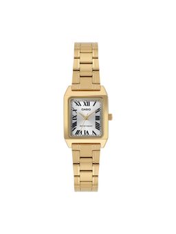 Casio - Women ENTICER Silver Dial Analog Stainless Steel Watch - LTP-V007G-9BUDF