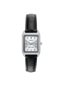 Casio - Women ENTICER Silver Dial Analog Leather Watch - LTP-V007L-7E1UDF