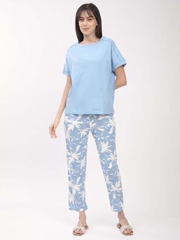R&B - Floral Relaxed Women Pyjama