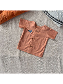 Bhaakur - Brown Bird Voile Jhabla