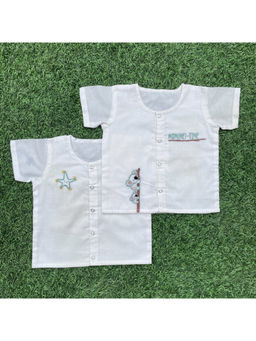 Bhaakur - White Koala Jhablas (Pack of 2)