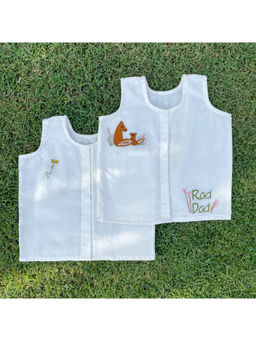 Bhaakur - White Fox Jhablas (Pack of 2)