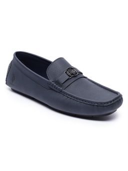 U.S. POLO ASSN. - Broody Mens Casual Solid Navy Blue Loafers