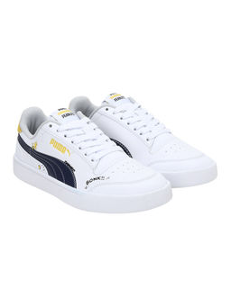 Puma - x PEANUTS Shuffle White Sneakers JR