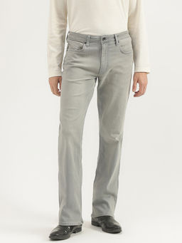 United Colors of Benetton - Solid Grey Bootcut Fit Jeans
