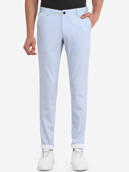 JadeBlue - Mens Light Blue Solid Venice Fit Casual Trouser