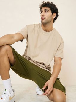 Styli - Basic Crew Neck Oversized Fit T-Shirt