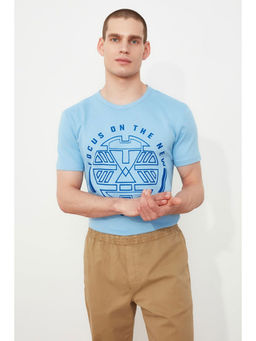 Trendyol - Man Blue T-Shirt