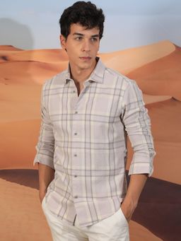 Rare Rabbit - Cardin Purple Uniform Check Shirt