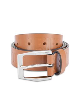 United Colors of Benetton - Costa Men Leather Belt - Tan