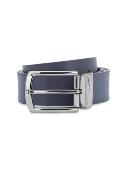 United Colors of Benetton - Jenner Men Leather Belt - Navy Blue and Brown