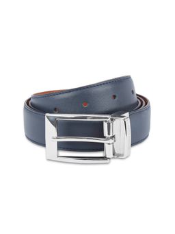 United Colors of Benetton - Fredrico Men Leather Belt - Navy Blue and Tan