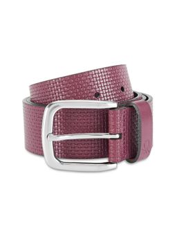 United Colors of Benetton - Wilber Men Leather Belt - Pink