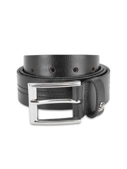 United Colors of Benetton - Cavier Men Leather Belt - Black